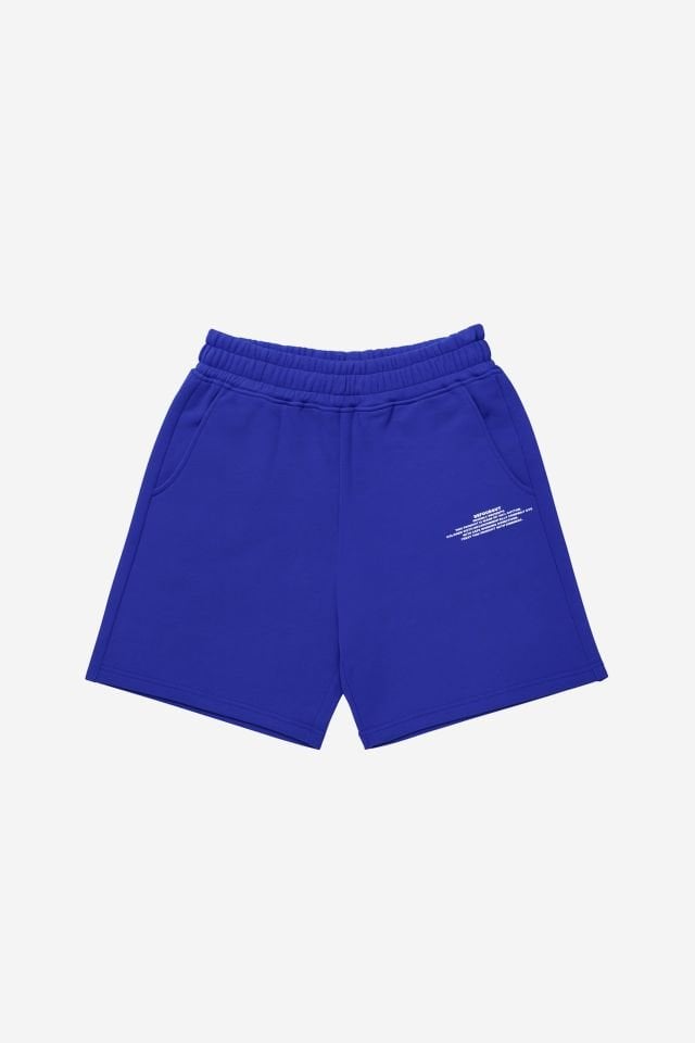 BeFourOut Print Logolu Unisex Saks Şort XL