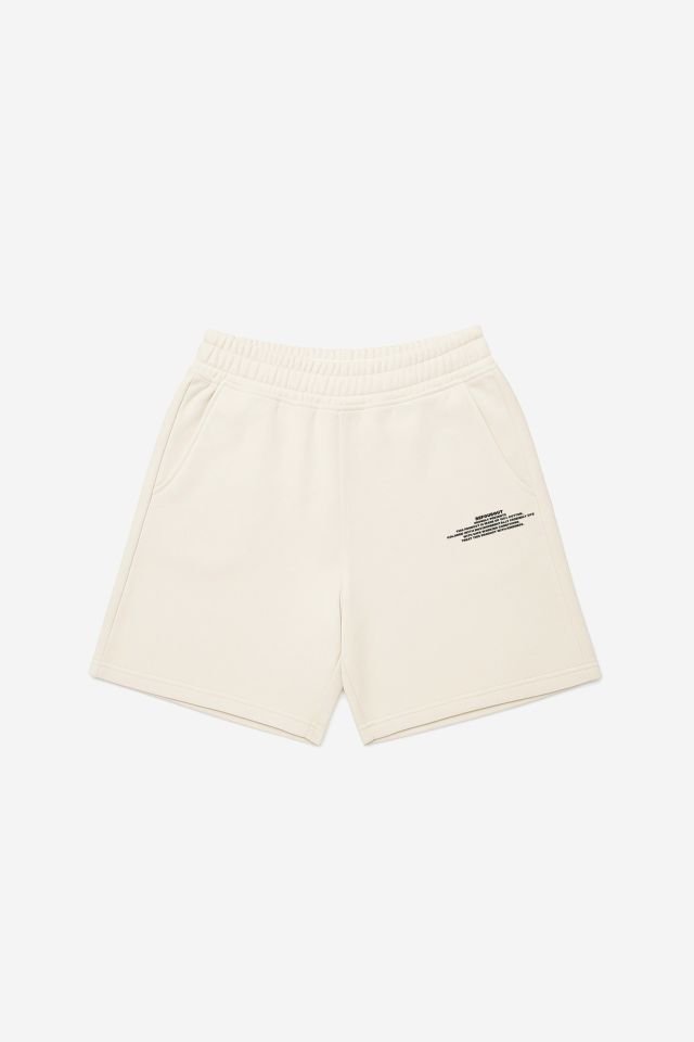 BeFourOut Printed Off White Short