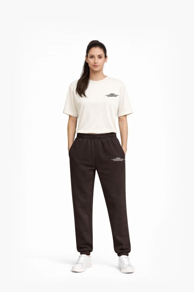 BeFourOut Printed Brown Sweatpants