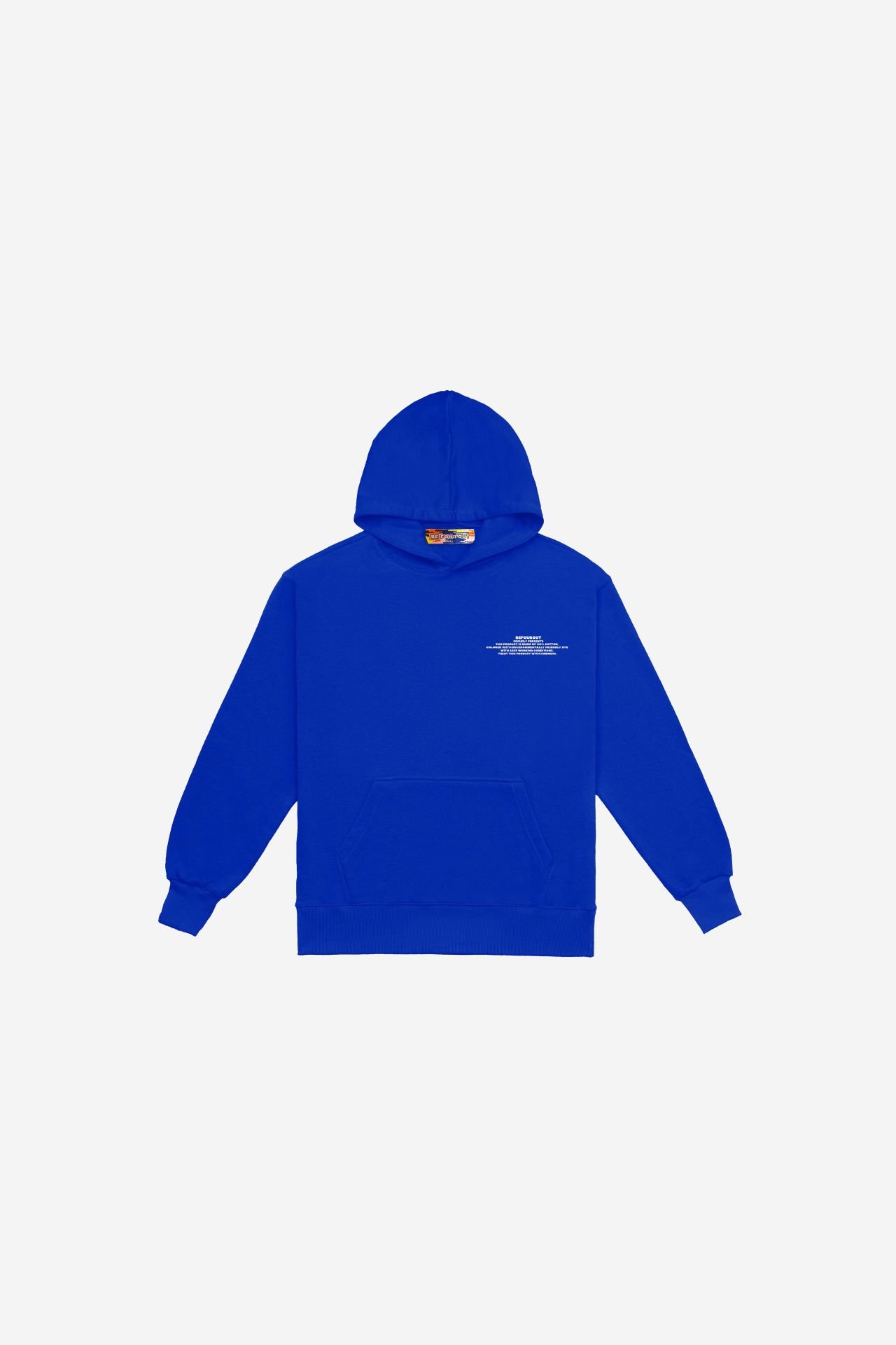 BeFourOut Print Logolu Çocuk Saks Hoodie 11-12 YAŞ