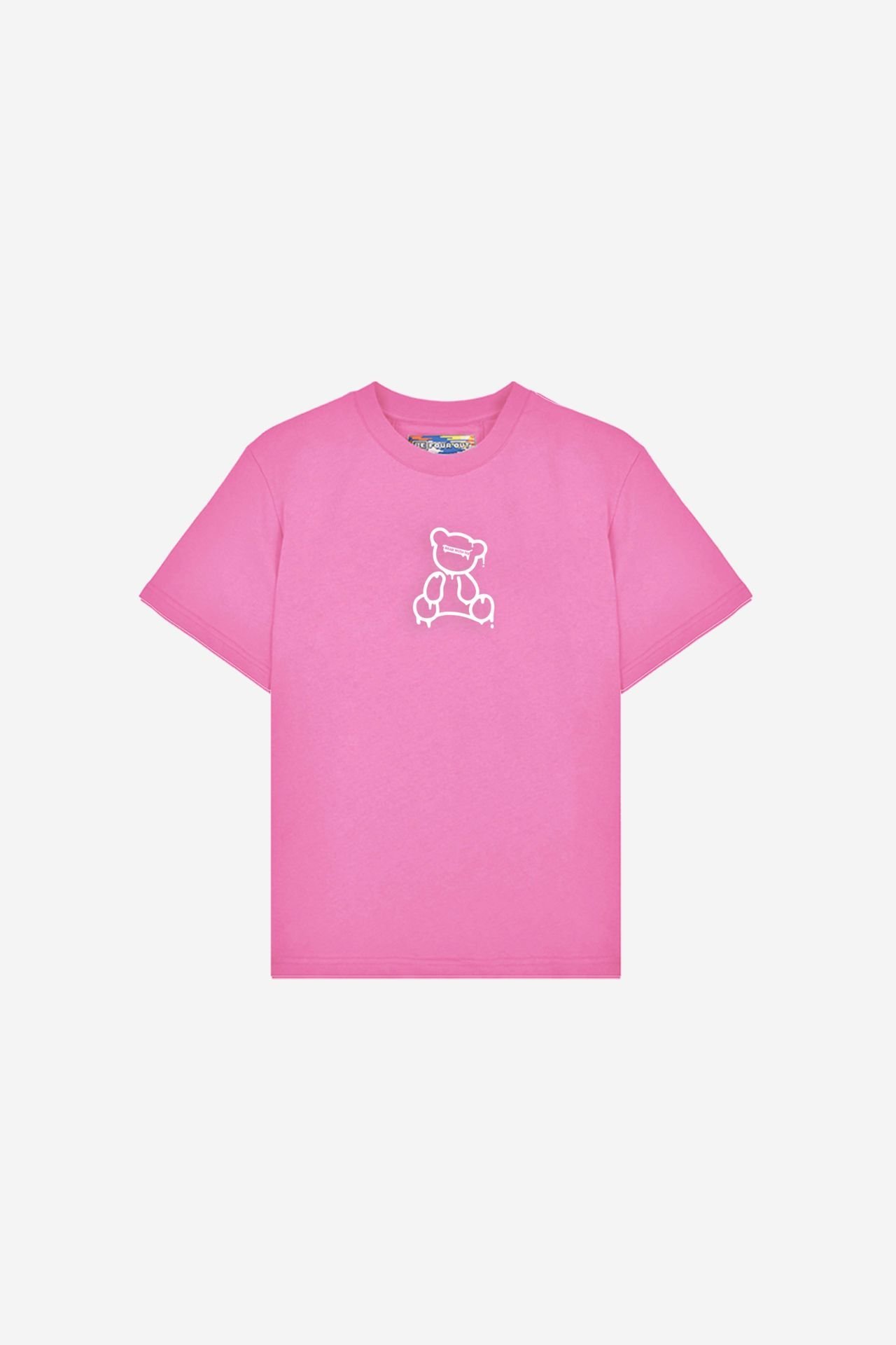 BEAR Printed Kids Pink Tshirt 