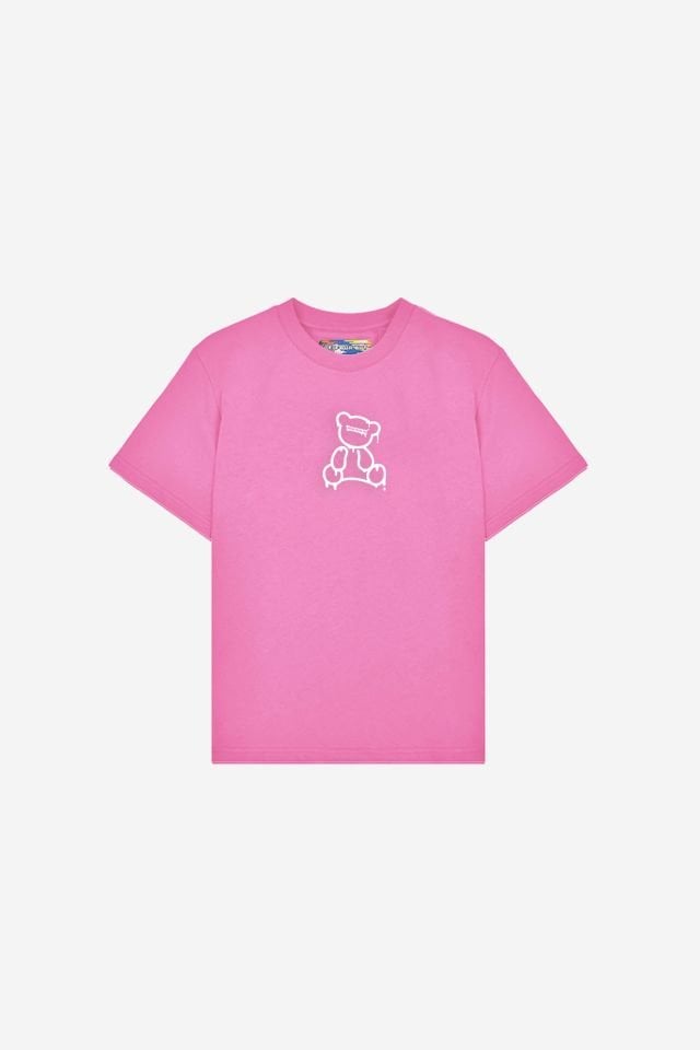 BEAR Baskılı Çocuk Pembe Tshirt 11-12 YAŞ