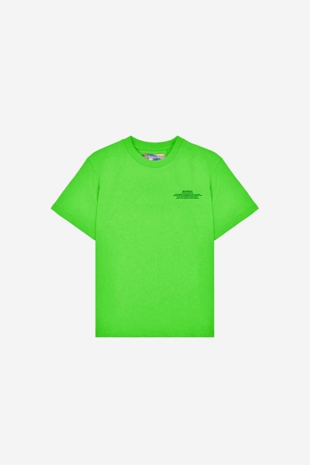 BeFourOut Print Logolu Çocuk Fıstık Yeşili Tshirt 1-2 YAŞ