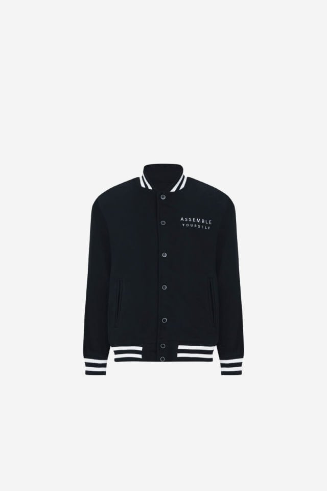 ASSEMBLE Nakışlı Unisex Kolej Mont M