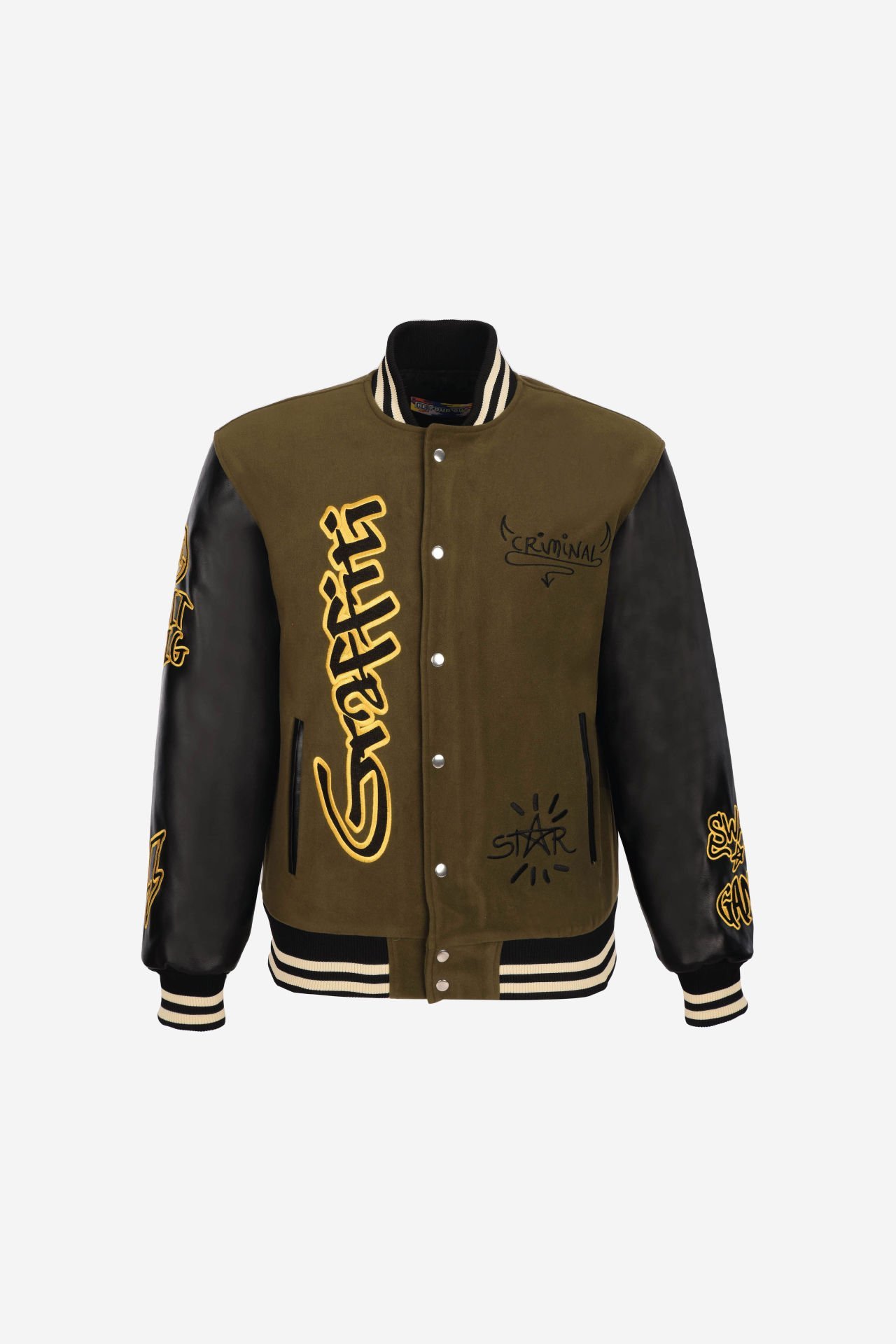 GRAFFITI Nakışlı Unisex Kolej Mont S