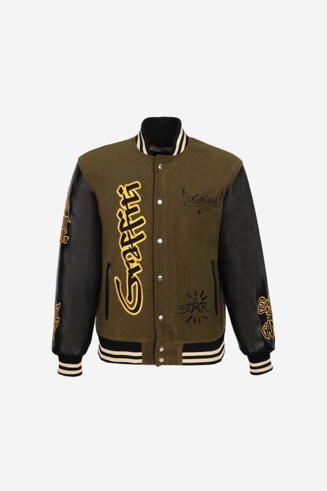 GRAFFITI Nakışlı Unisex Kolej Mont S